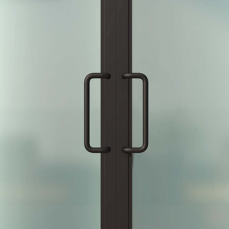 Offset Pull Handles (Round)